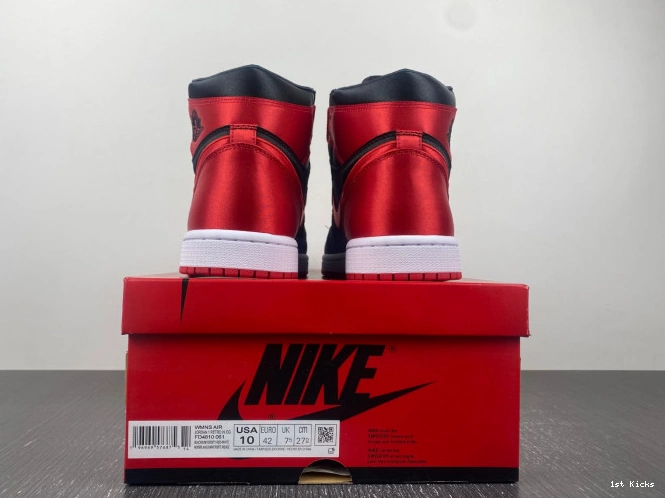 FD4810-061 1 Satin High Jordan WMNS Bred OG Air 0520